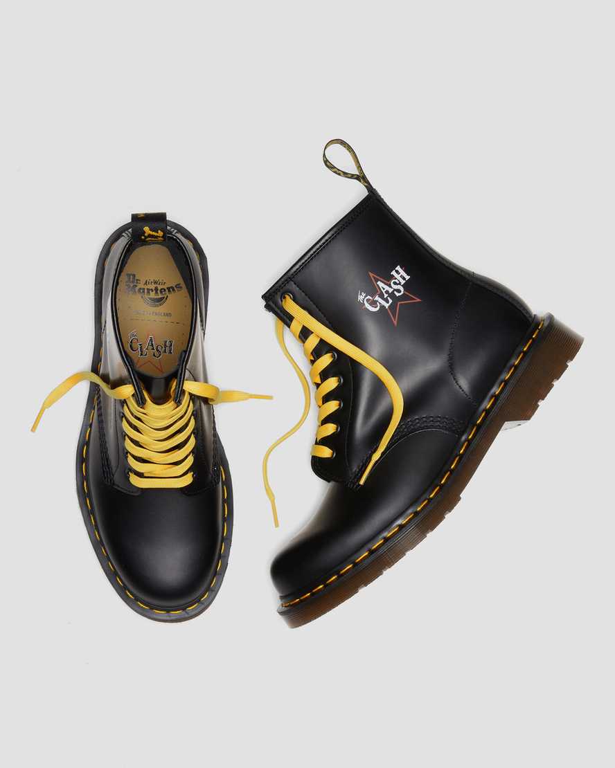 Boots 1460 THE CLASH Made In England en cuirBoots 1460 THE CLASH Made In England en cuir Dr. Martens