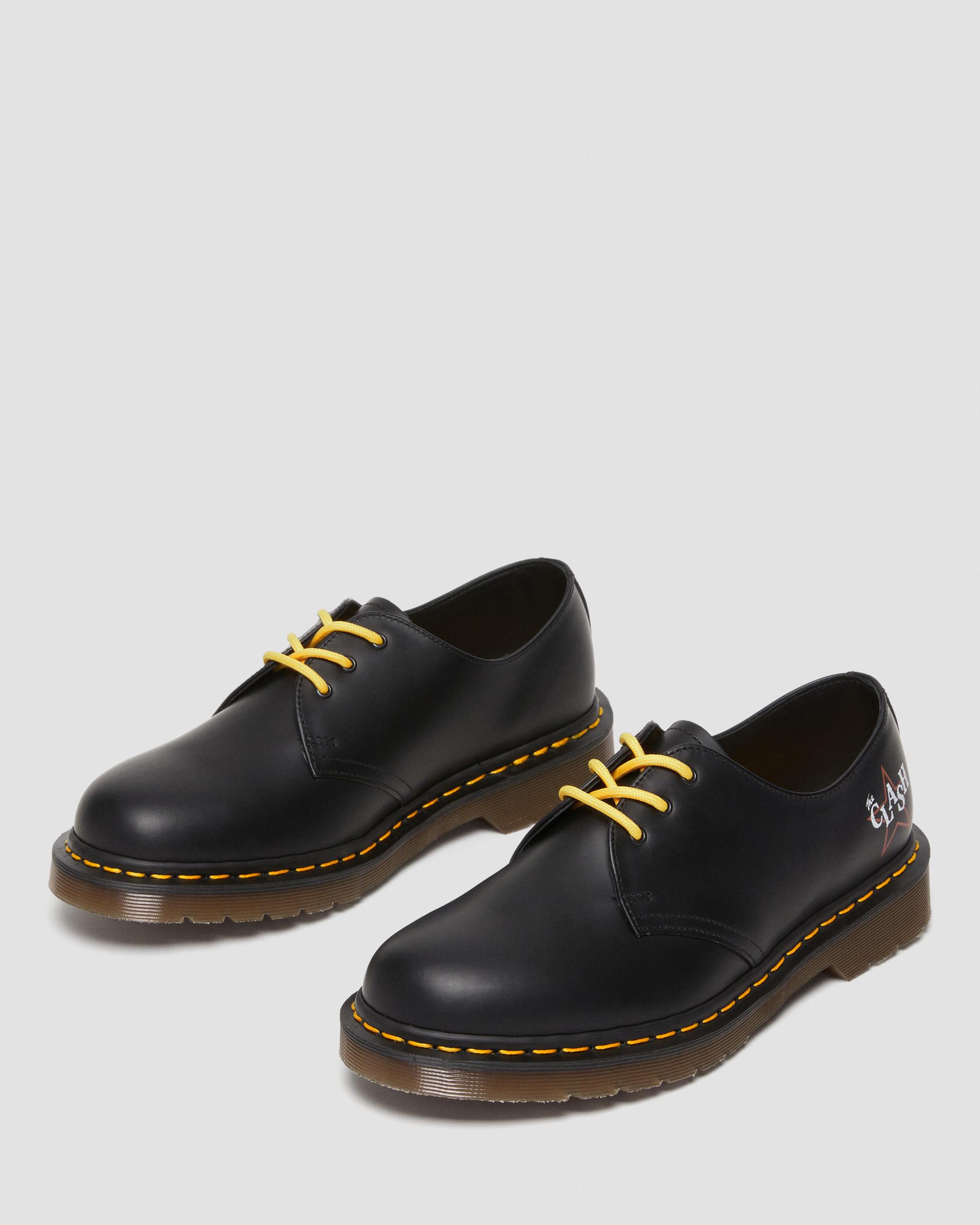 1461 The Clash Made in England Oxford Shoes in Black | Dr. Martens