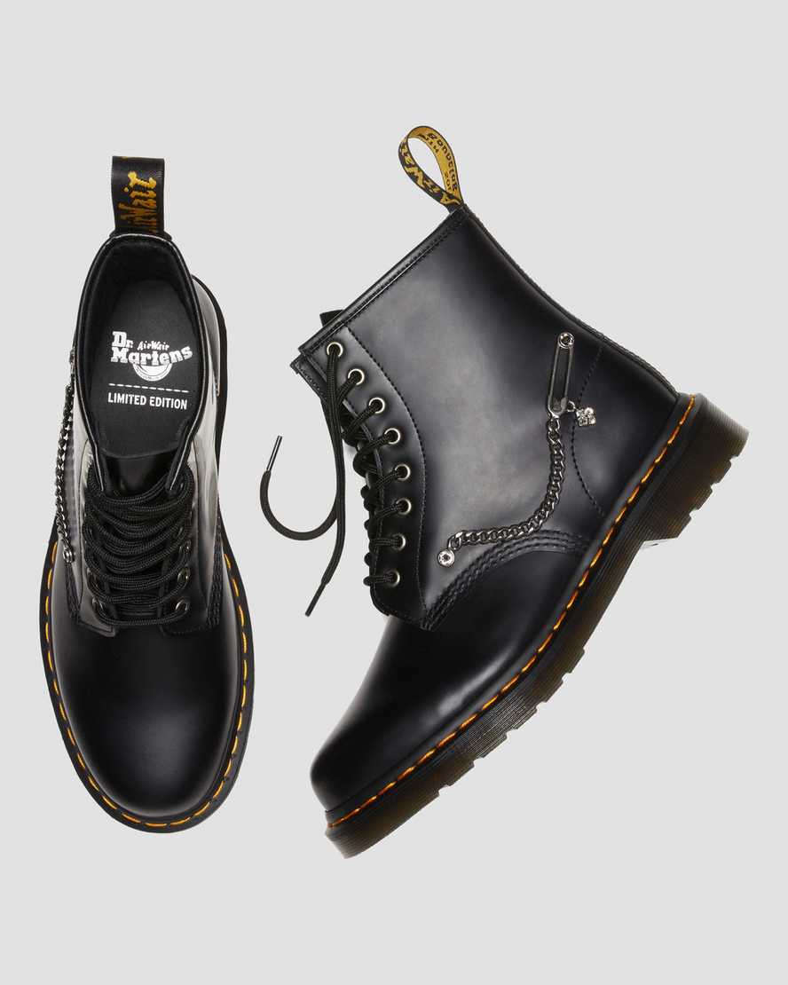 1460 Swarovski Leather Lace Up Boots1460 Swarovski Leather Lace Up Boots Dr. Martens