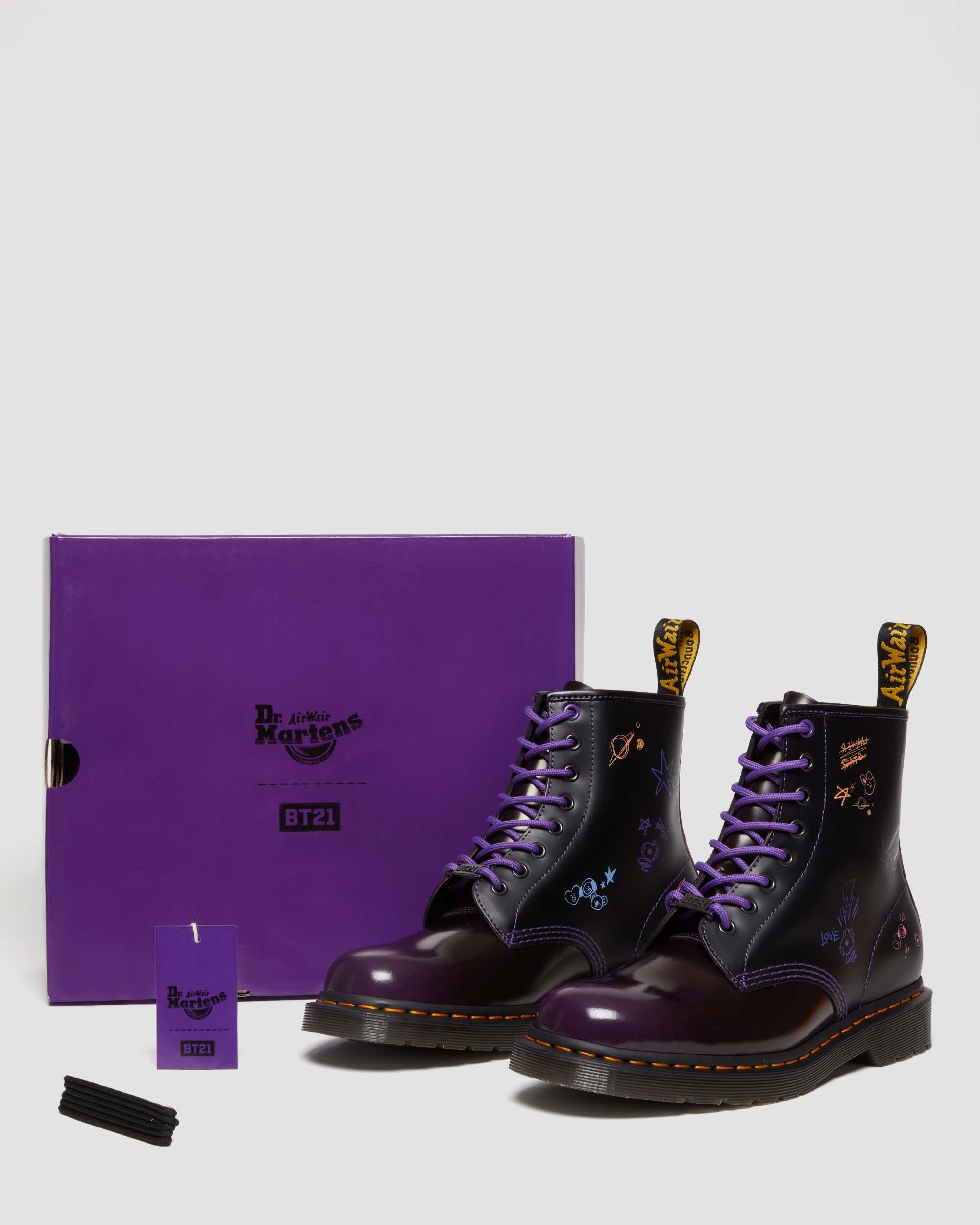 1460 BT21 Leather Lace Up Boots in {{color}} | Dr. Martens™