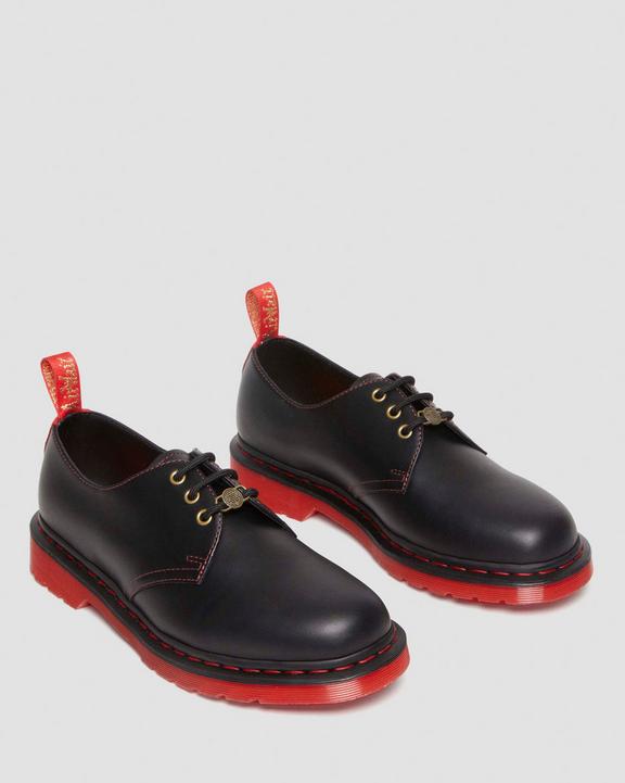 1461 Year of the Rabbit Smooth Leather Oxford Shoes Black Red1461 Year of the Rabbit Smooth Leather Oxford Shoes Dr. Martens