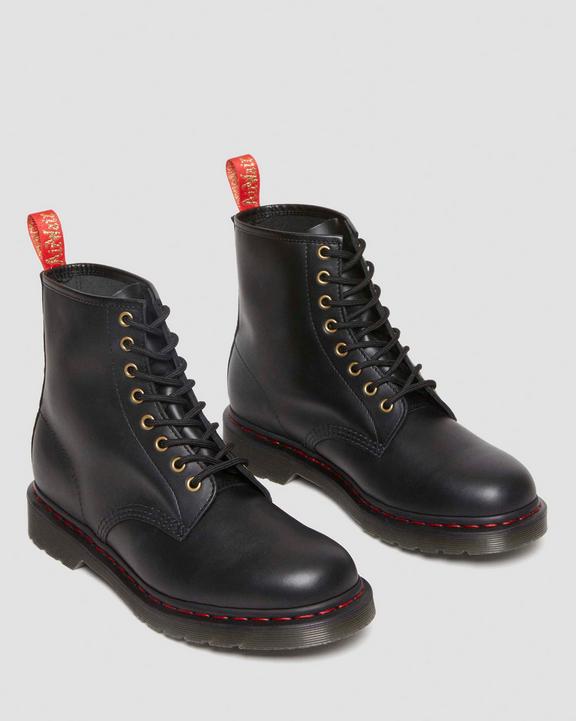1460 Year of the Rabbit Leather Lace Up Boots in Black | Dr 1460 Year of the Rabbit Leather Lace Up Boots in Black | Dr