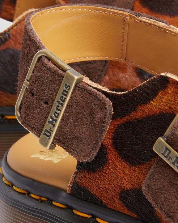 Jorge Made in England Hair On Slingback Mule in Ocelot | Dr Jorge Made in England Hair On Slingback Mule in Ocelot | Dr