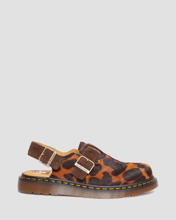 Jorge Made in England Hair On Slingback Mule in Ocelot | Dr Jorge Made in England Hair On Slingback Mule in Ocelot | Dr