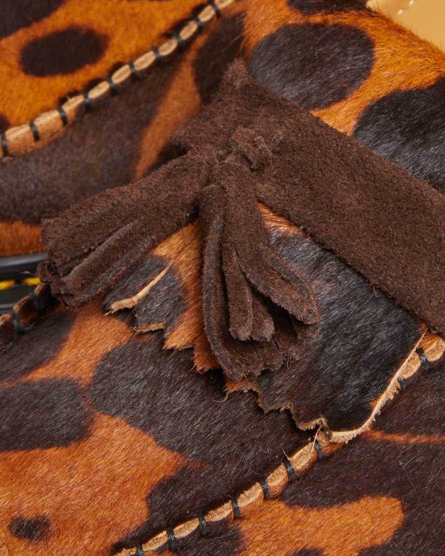 Dr. Martens Adrian Tassel Loafers In Braun/bräunen/leopard