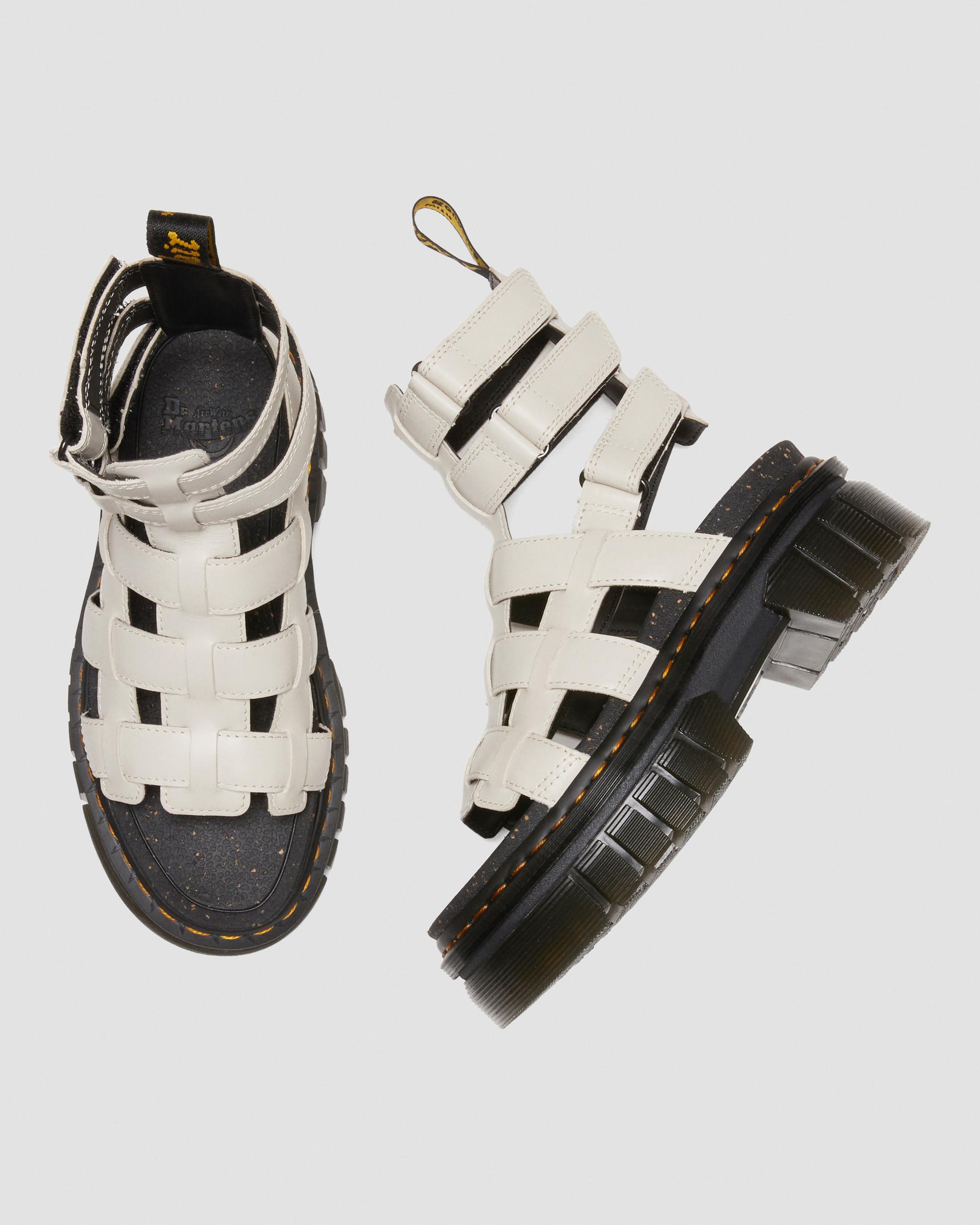 Ricki Nappa Lux Leather Platform Gladiator Sandals | Dr. Martens