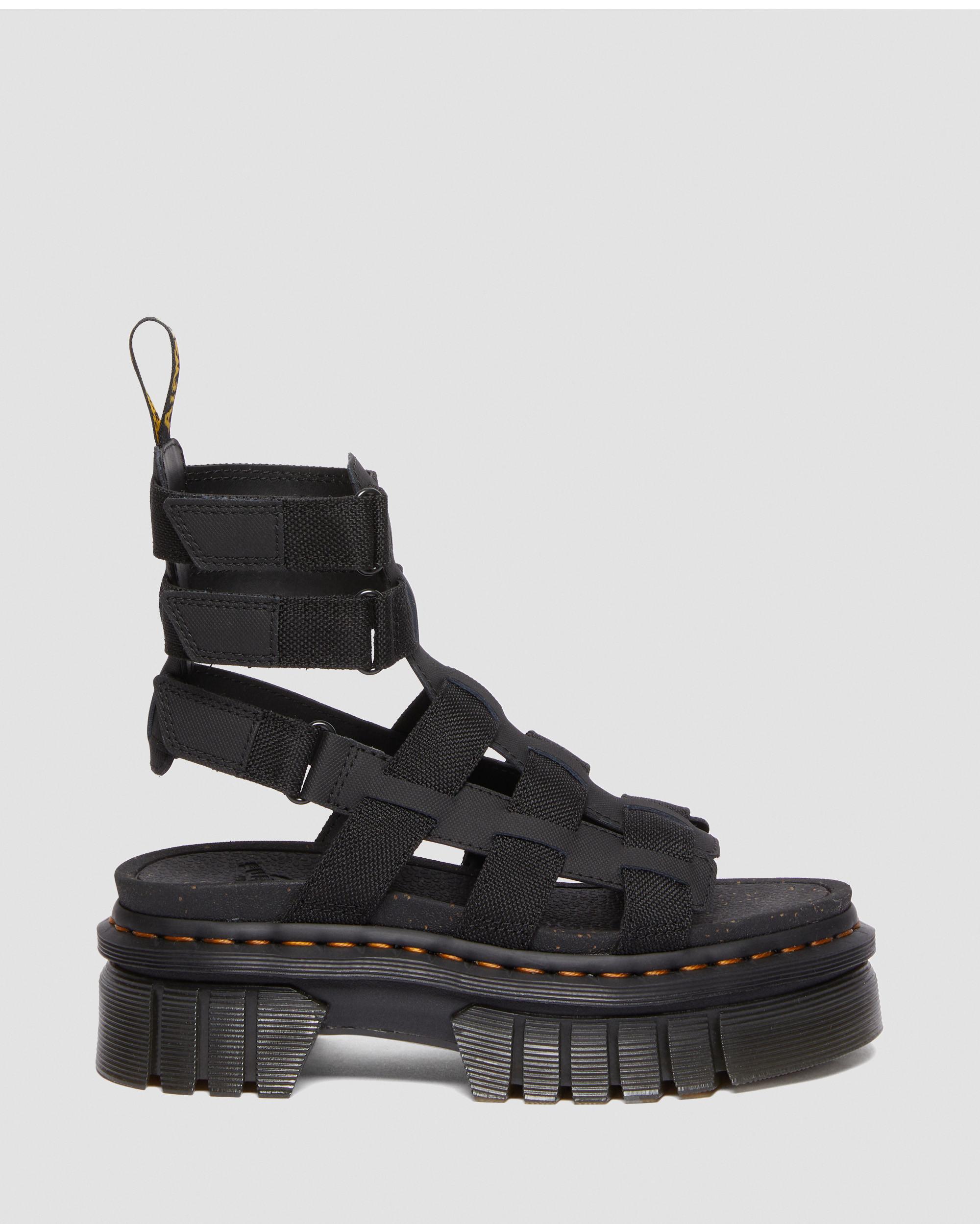 Ricki Extra Tough Leather Platform Gladiator Sandals in {{color