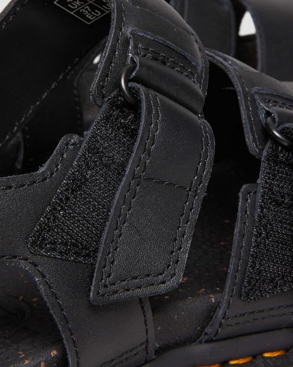 Ricki Contrast Sole Leather 3-Strap Platform SandalsRicki Contrast Sole Leather 3-Strap Platform Sandals Dr. Martens