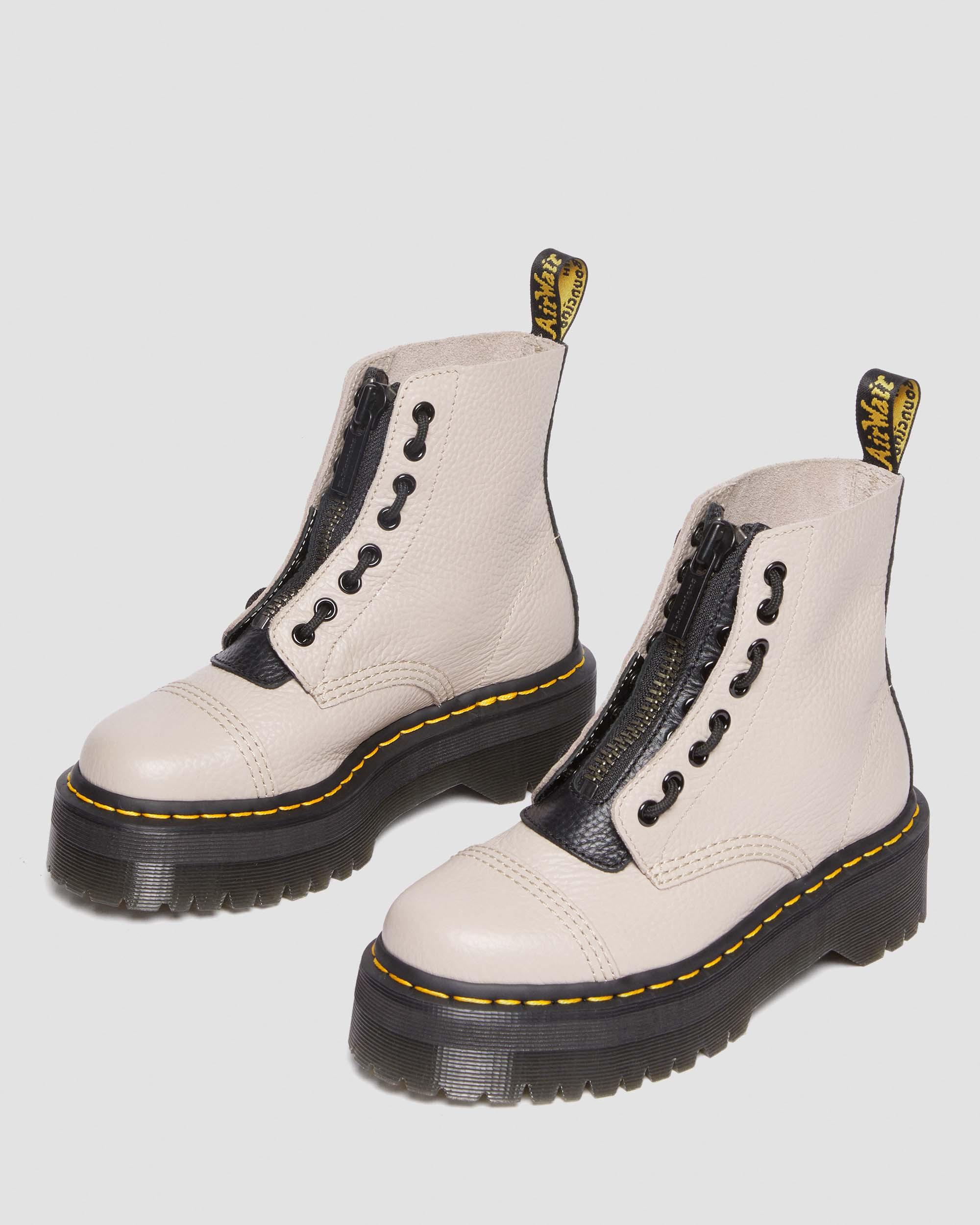 Sinclair Soft Leather Platform Boots