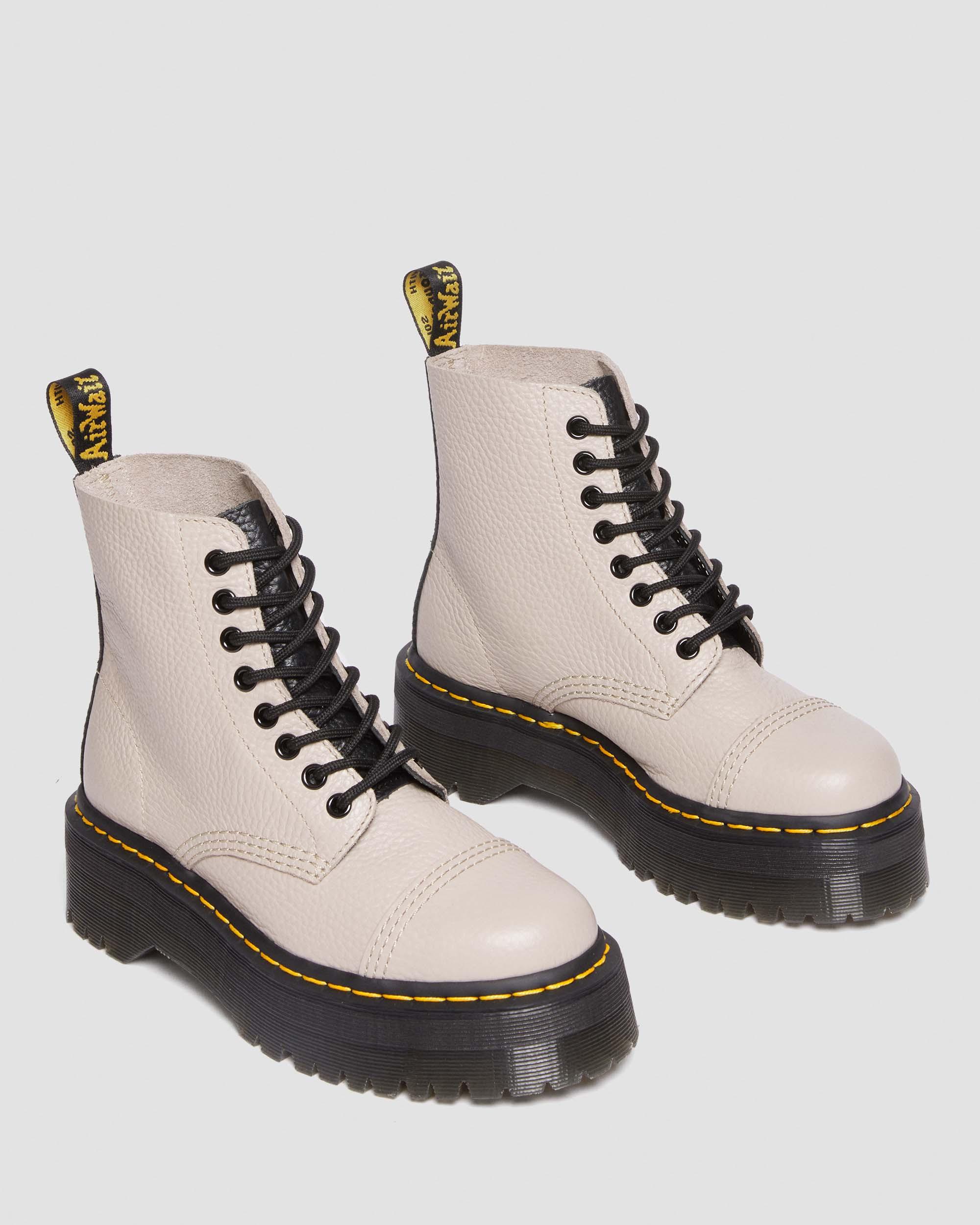 Sinclair Soft Leather Platform Boots