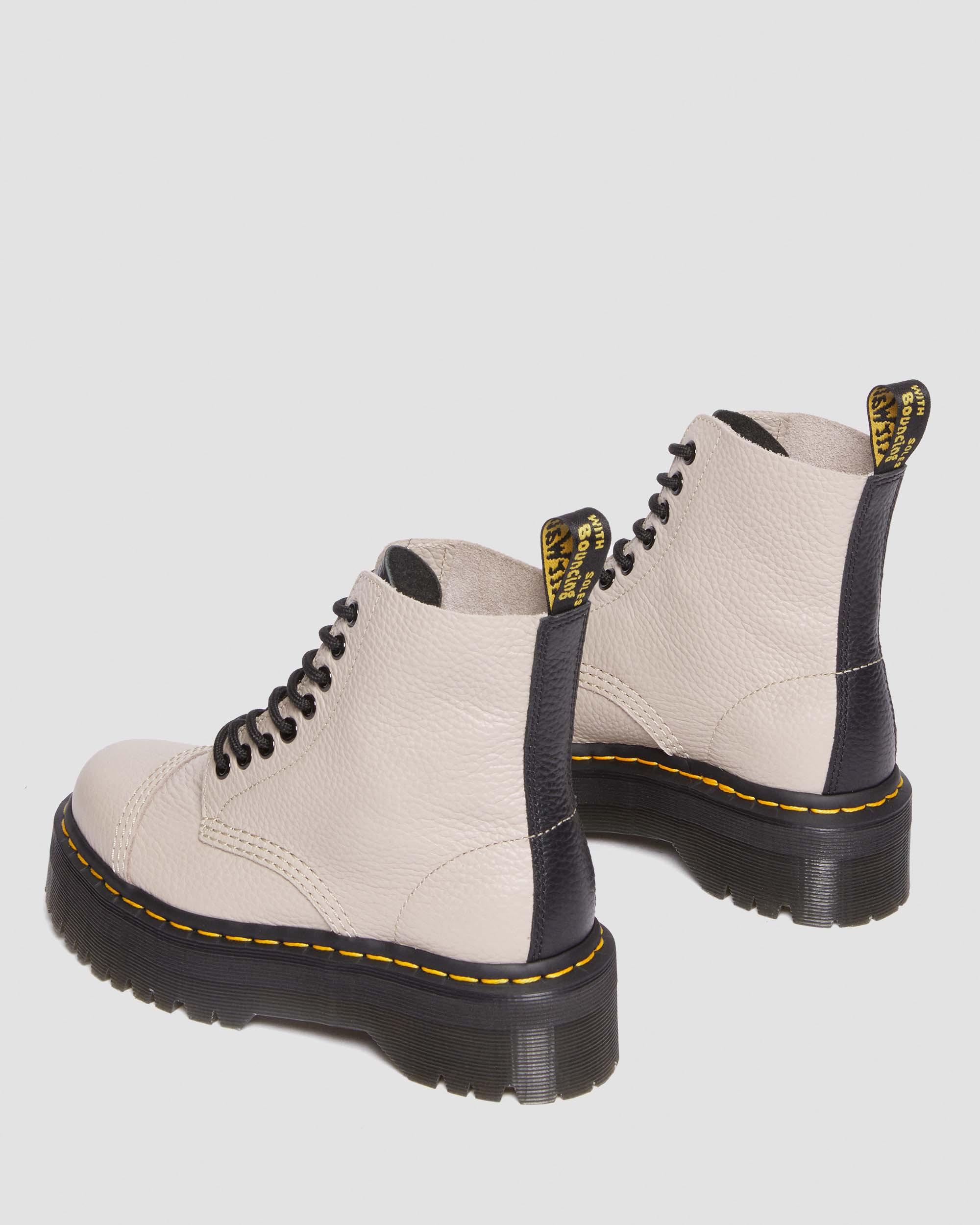 Sinclair Soft Leather Platform Boots