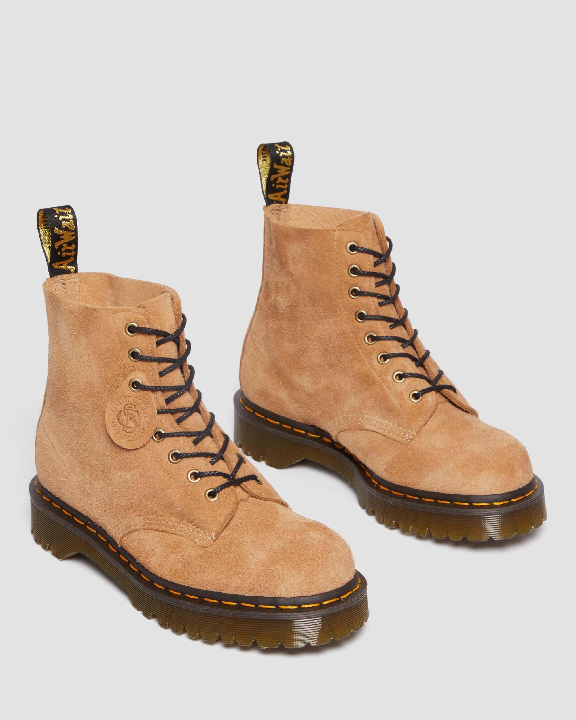 1460 Pascal Made In England Tufted Suede Lace Up Boots Dr Martens 1460 Pascal Made In England Tufted Suede Lace Up Boots Dr Martens