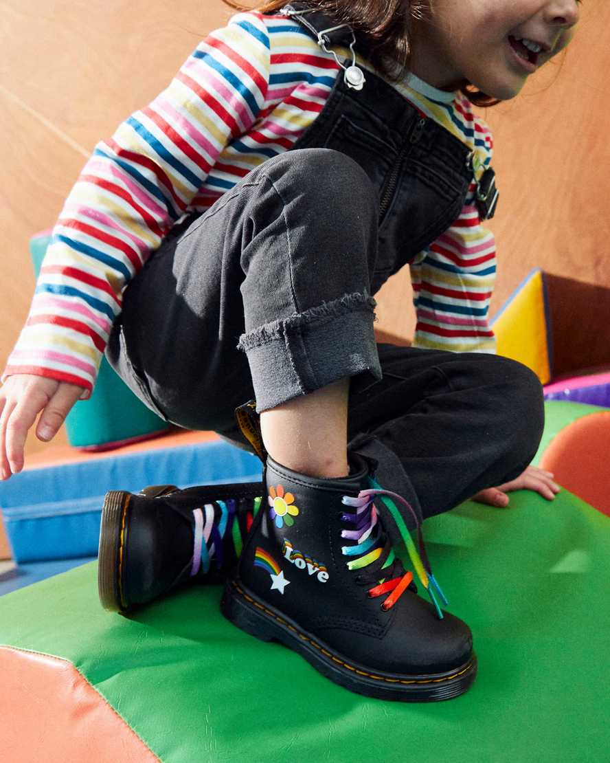 Toddler 1460 For Pride Leather Lace Up BootsToddler 1460 For Pride Leather Lace Up Boots Dr. Martens