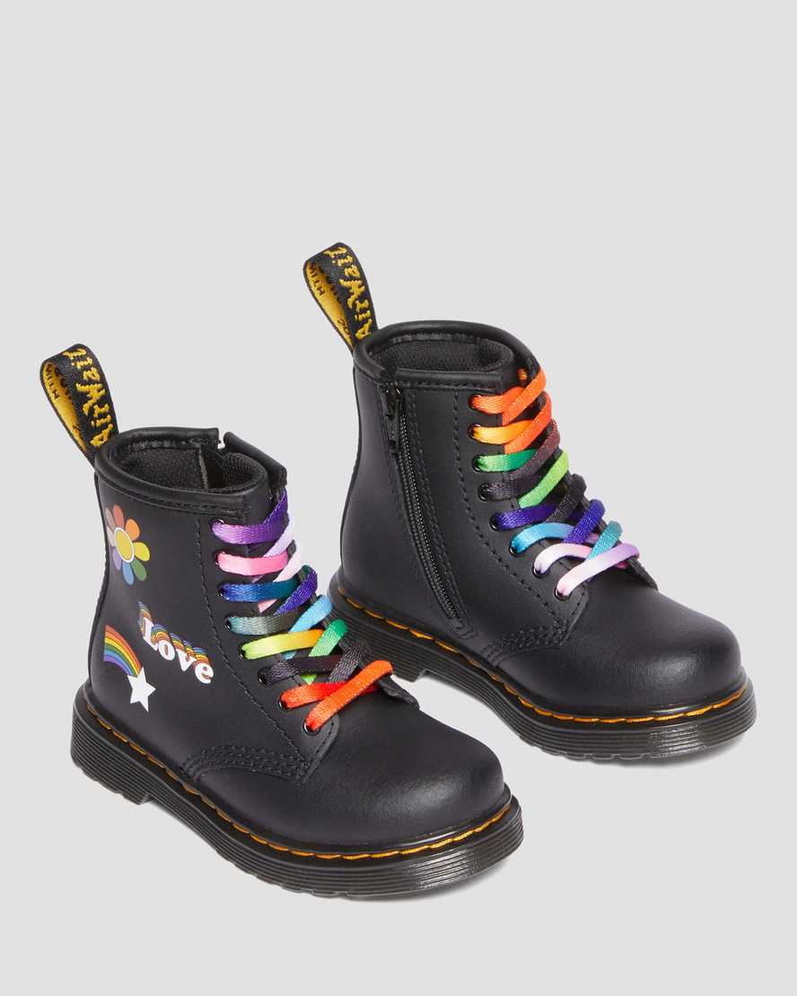 Toddler 1460 For Pride Leather Lace Up BootsToddler 1460 For Pride Leather Lace Up Boots Dr. Martens
