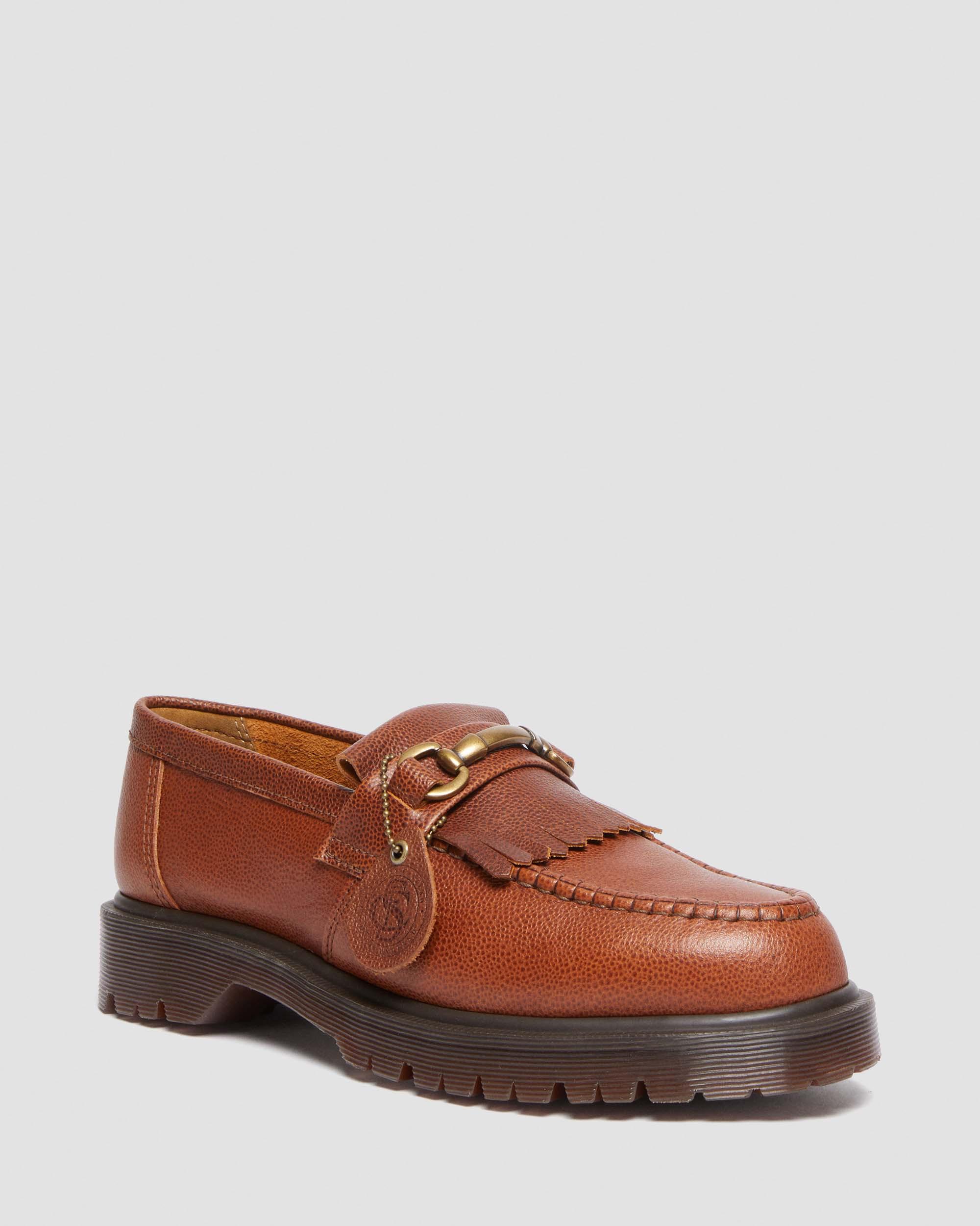 Adrian Snaffle Westminster Leather Loafers, Whiskey | Dr. Martens