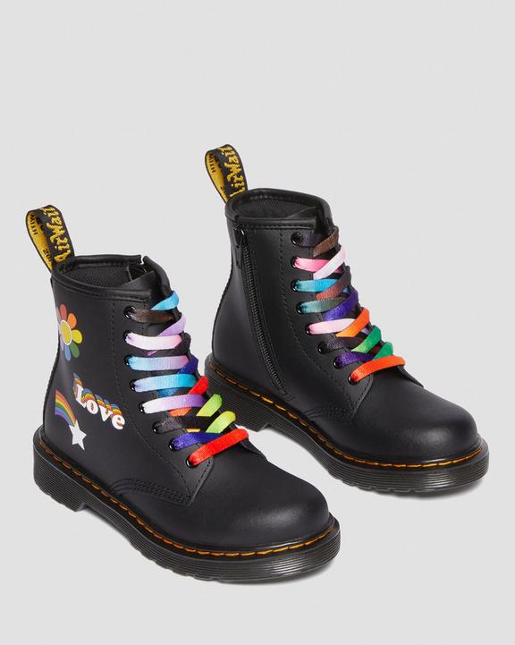 Junior 1460 For Pride Leather Lace Up Boots | Dr. Martens