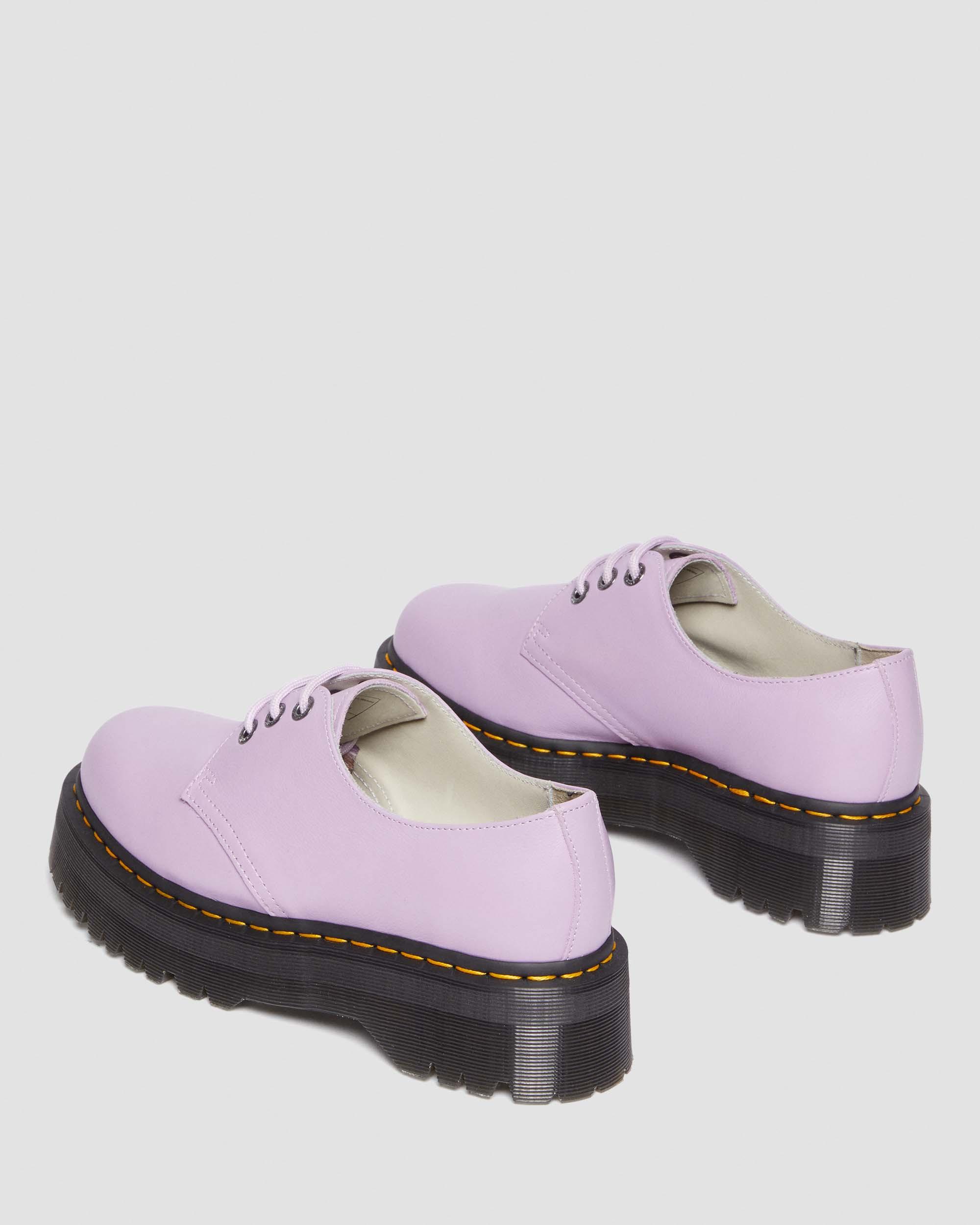 1461 II Pisa Leather Platform Shoes in Lilac