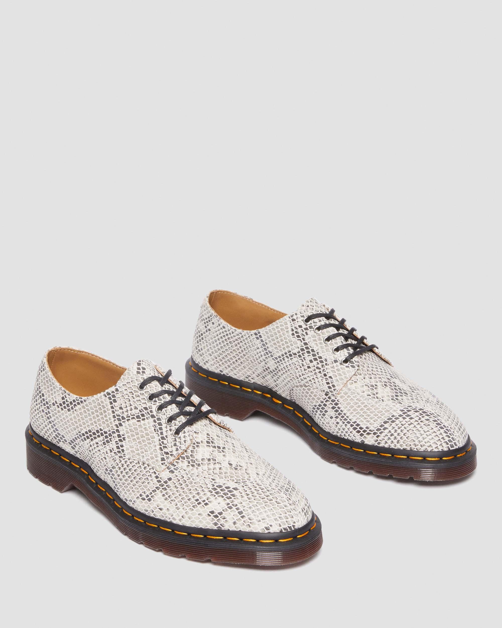 Dr.Martens ローファー スエード ヘビ柄型押し UK5 2046 Snake Print Suede Oxford Shoes in {{color}} | Dr. Martens™