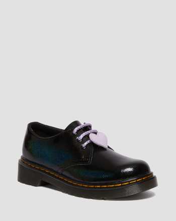 Junior 1461 Shimmer Heart Oxford Shoes