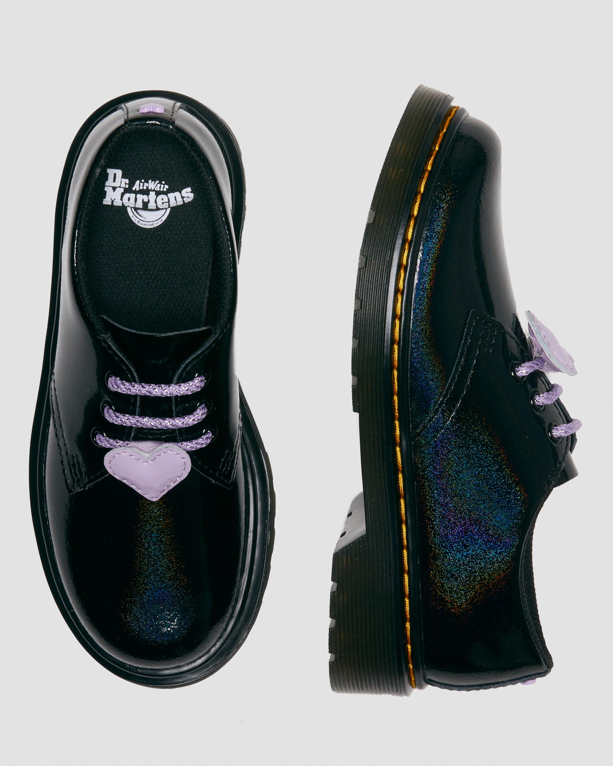 Junior 1461 Shimmer Heart Oxford Shoes in {{color}} | Dr. Martens™