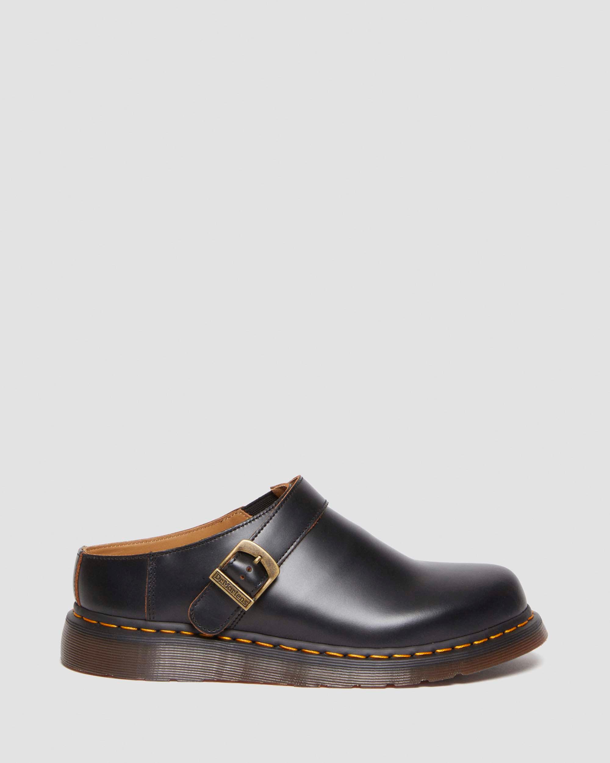 Isham Vintage Smooth Leather Slingback Mules in {{color}} | Dr