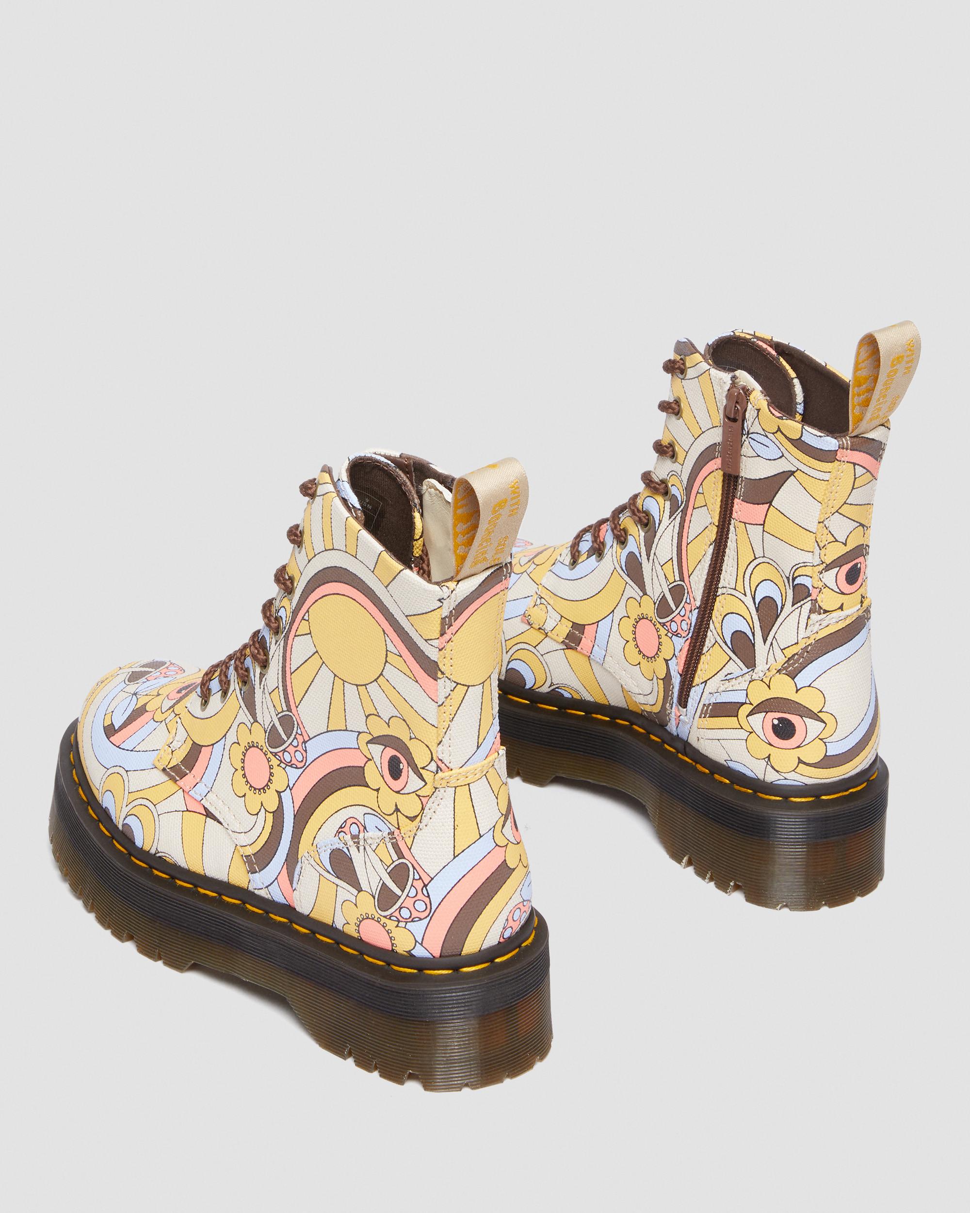 Boots plateformes Jadon Retro Ray Canvas vegan