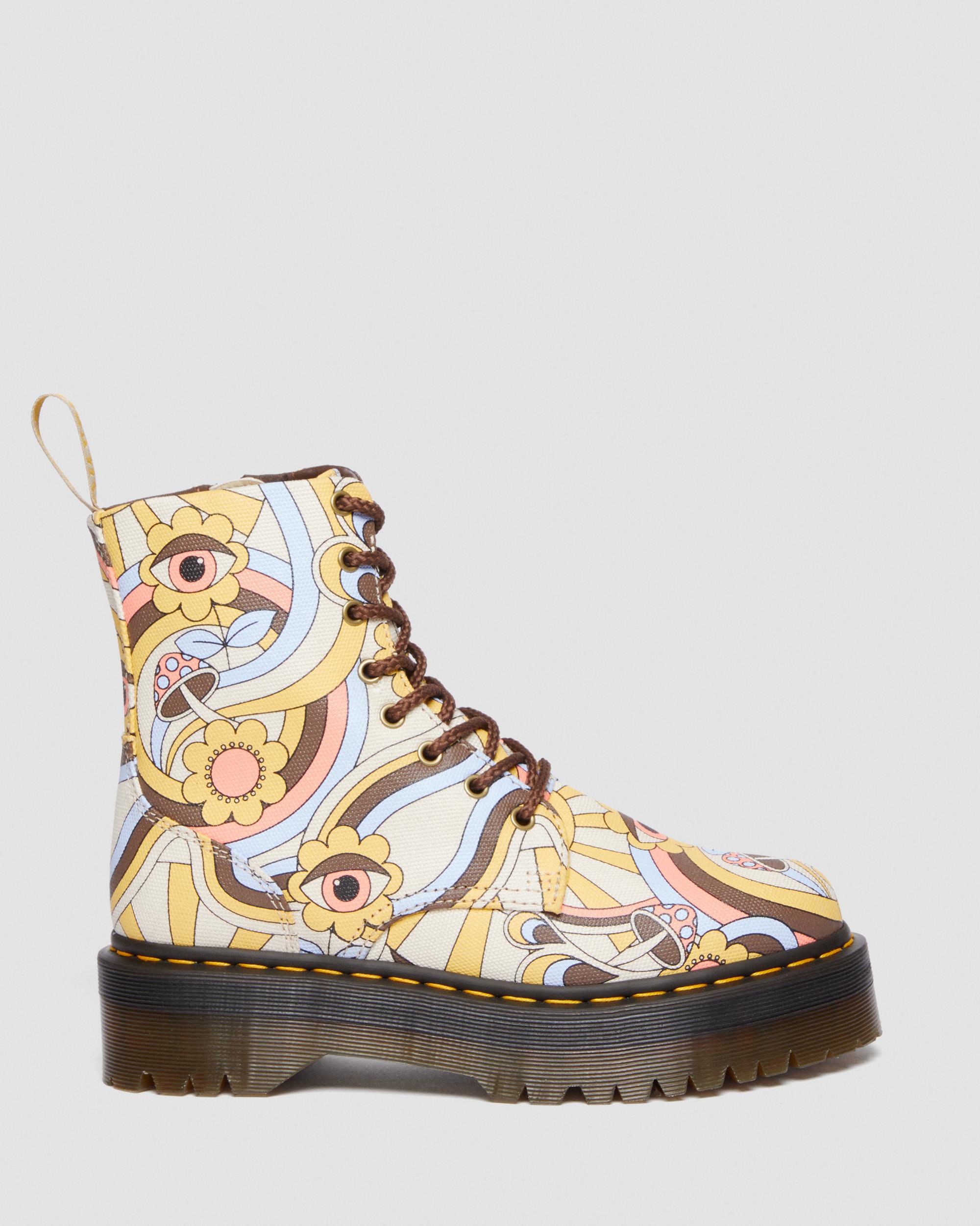 Boots plateformes Jadon Retro Ray Canvas vegan