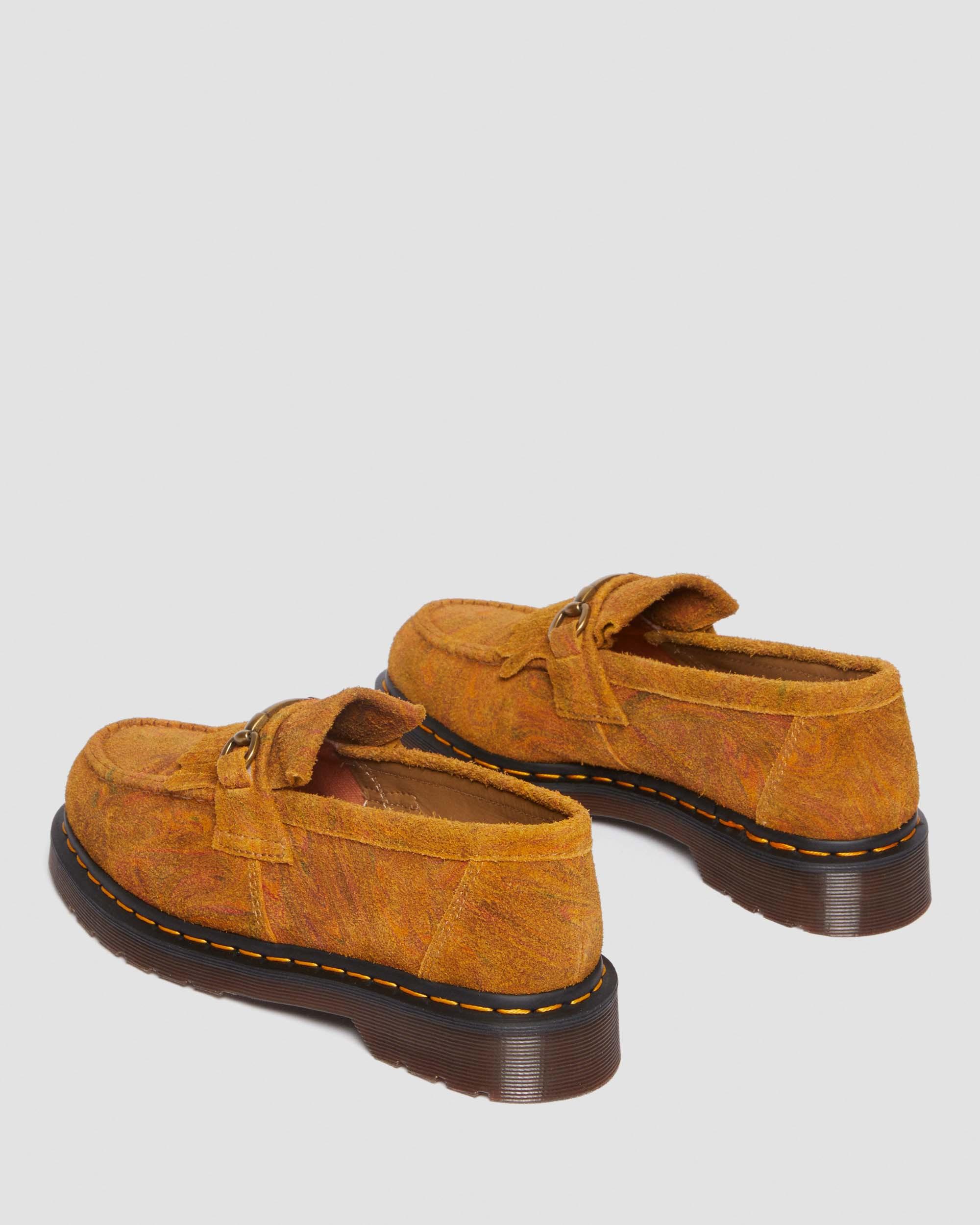 Adrian Snaffle Marbled Suede Tassel Loafers in {{color}} | Dr