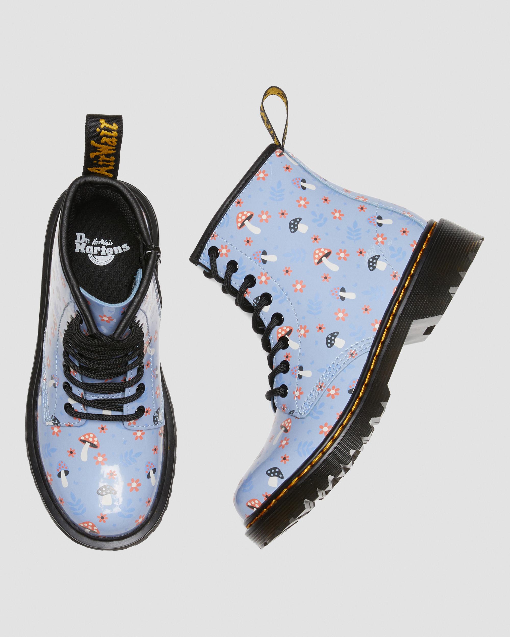 Junior 1460 Patent Woodland Lace Up Boots in {{color}} | Dr. Martens™