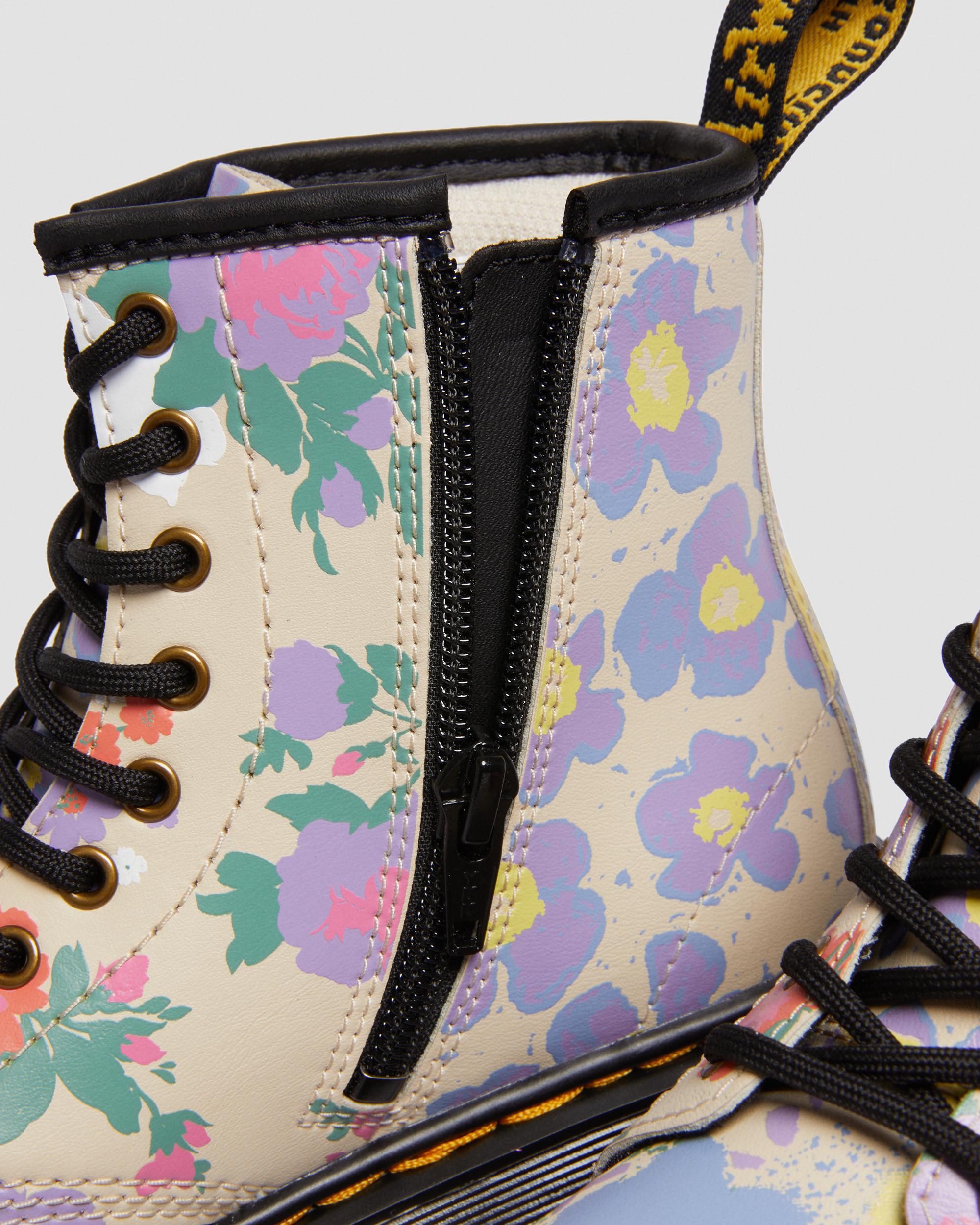 Junior 1460 Floral Mash Up Hydro Leather Lace Up BootsJunior 1460 Floral Mash Up Hydro Leather Lace Up Boots Dr. Martens