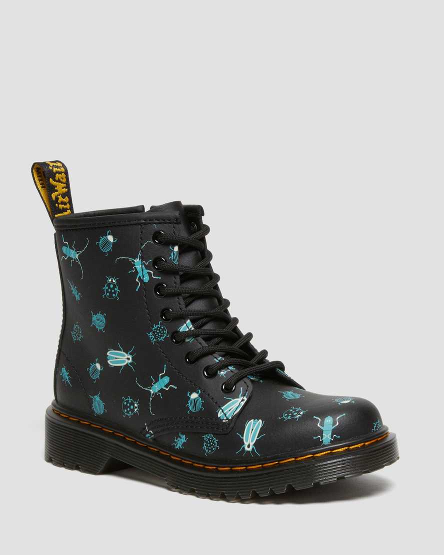 Junior 1460 Glow in the Dark Bugs Lace Up BootsJunior 1460 Glow in the Dark Bugs Lace Up Boots Dr. Martens