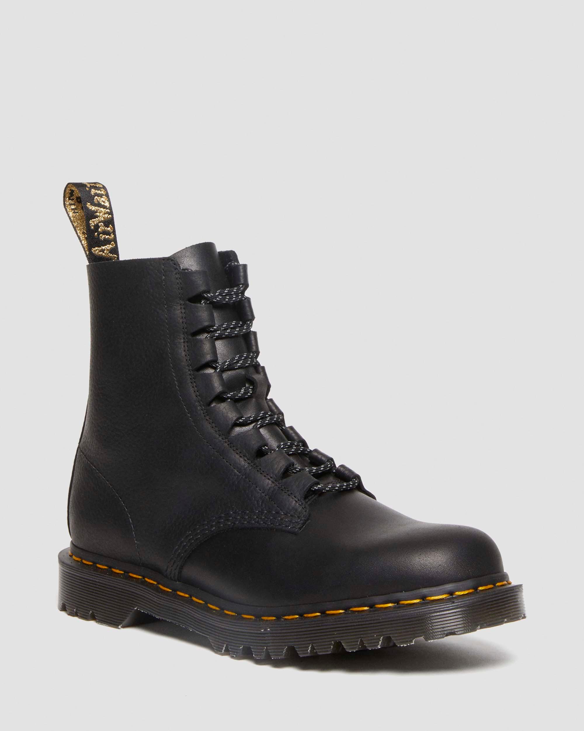 1460 Pascal Made In England Ghillie Boots, Black | Dr. Martens