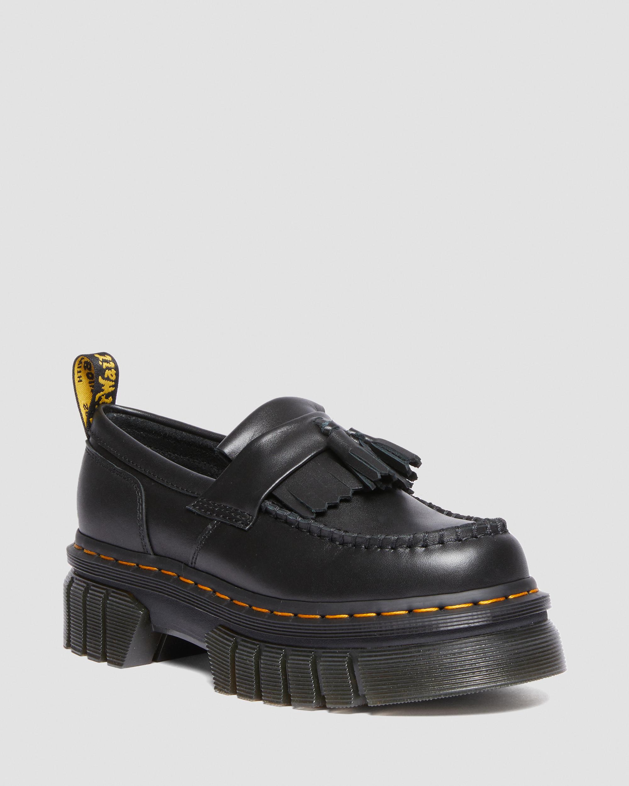 Audrick Nappa Lux Platform Loafers in Black
