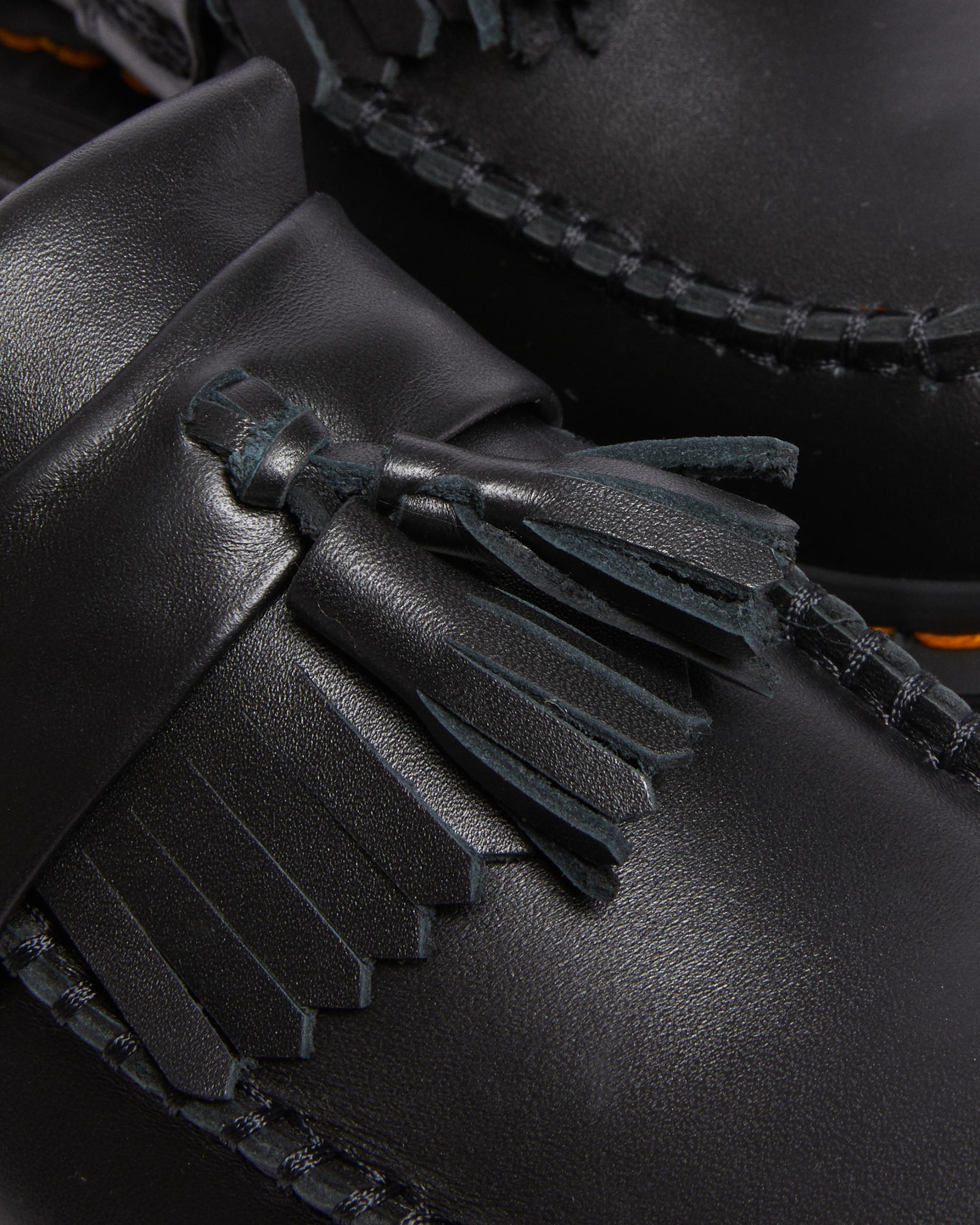Audrick Nappa Lux Platform Loafers in Black | Dr. Martens