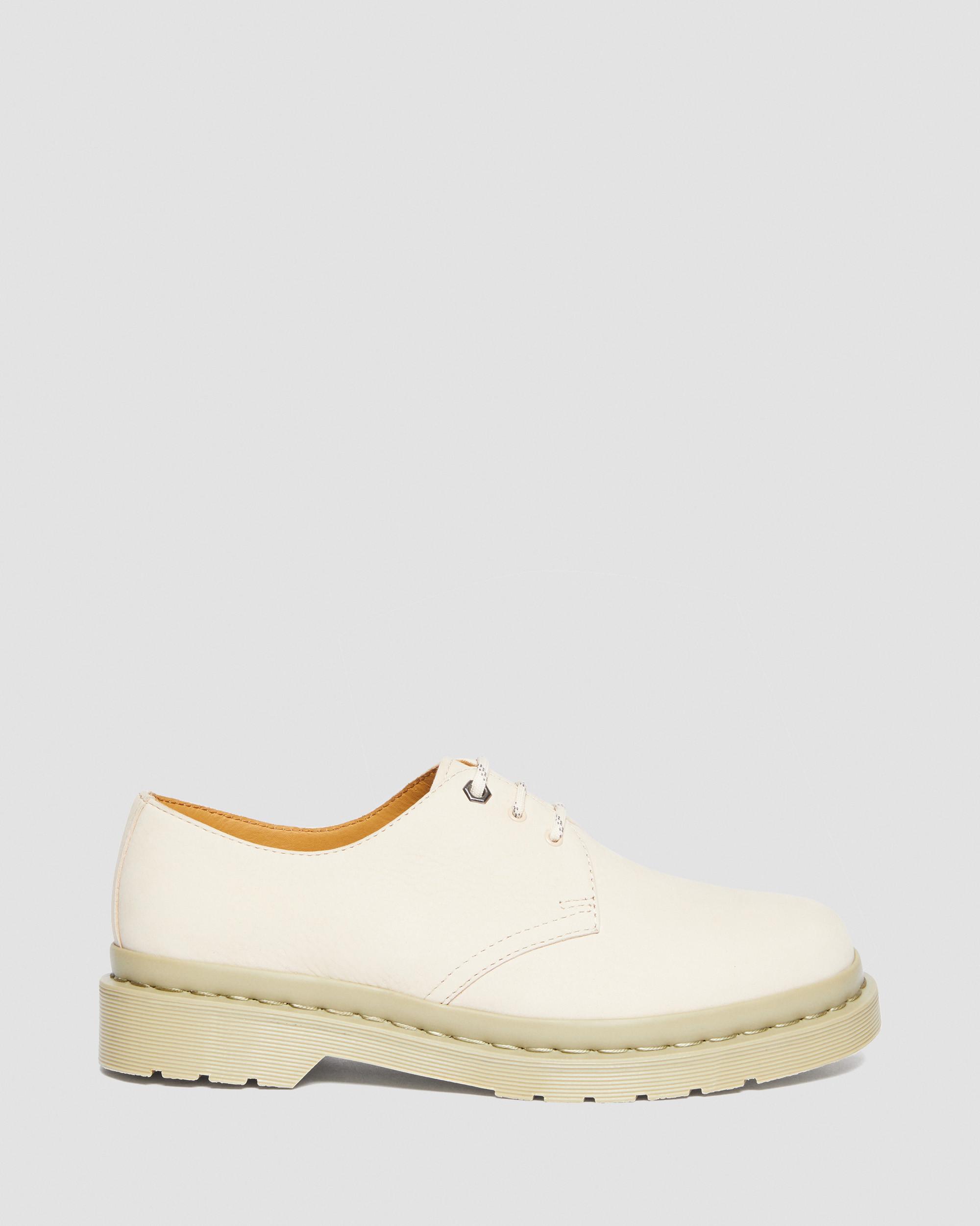 Dr. Martens 1461 Mono Milled Nubuck Leather Oxford Shoes In Parchment ...