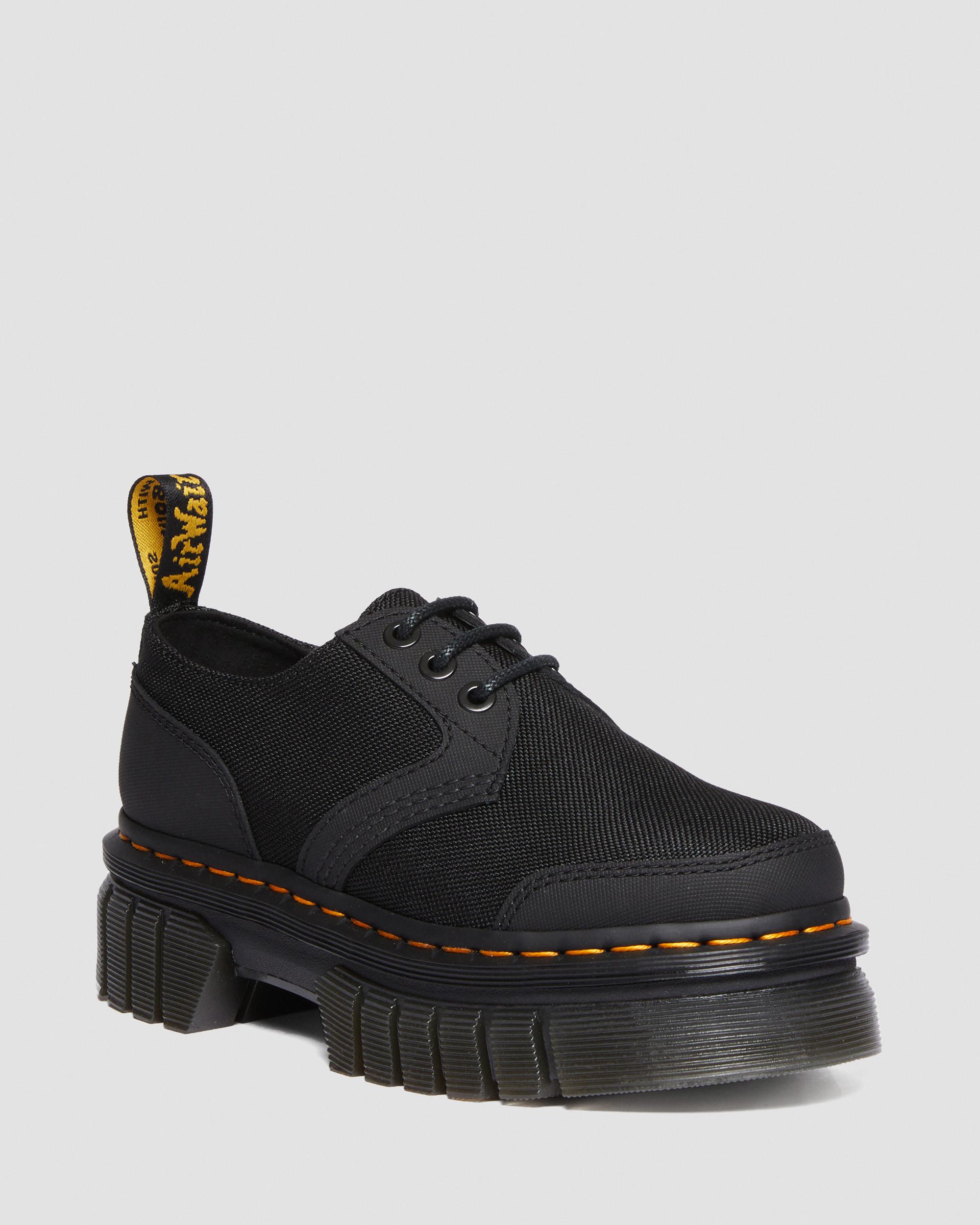 Audrick Poly & Leather Platform Shoes in {{color}} | Dr. Martens™