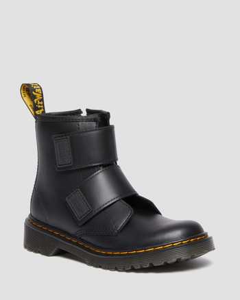 Junior 1460 Double Strap Leather Boots
