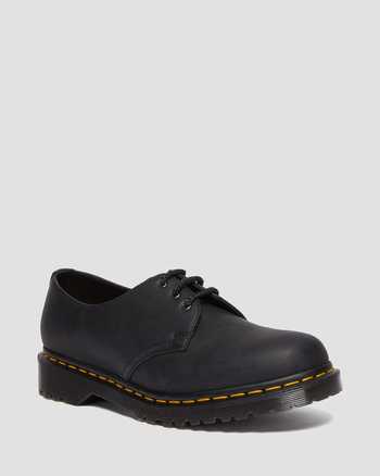 1461 Waxed Full Grain Leather Oxford Shoes