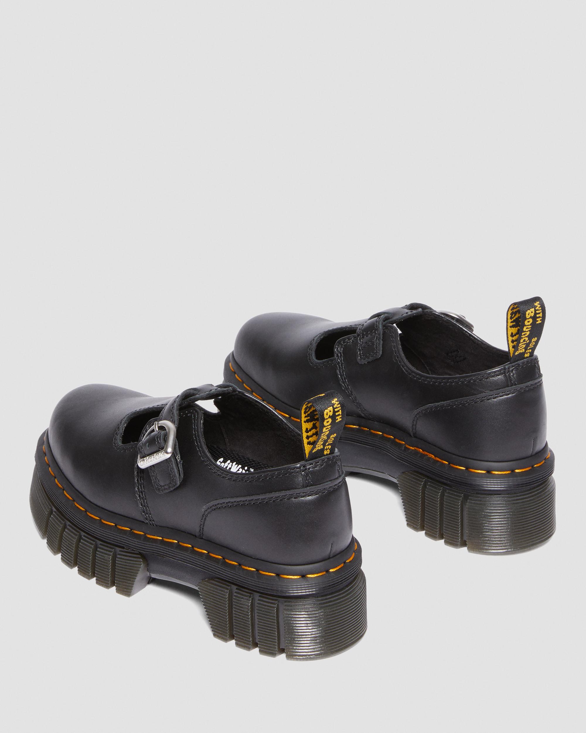 Audrick Nappa Lux Platform Mary Jane Shoes in Black | Dr. Martens