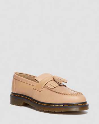 Adrian Carrara Leather Tassel Loafers