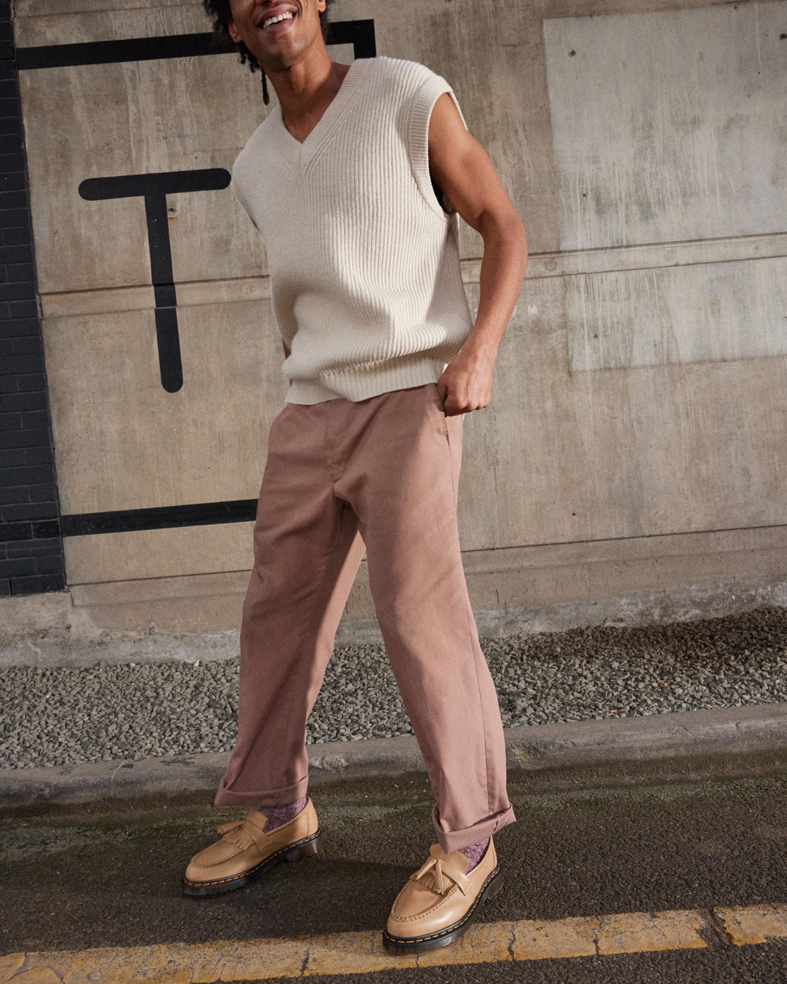 Adrian Carrara Leather Tassel Loafers product image