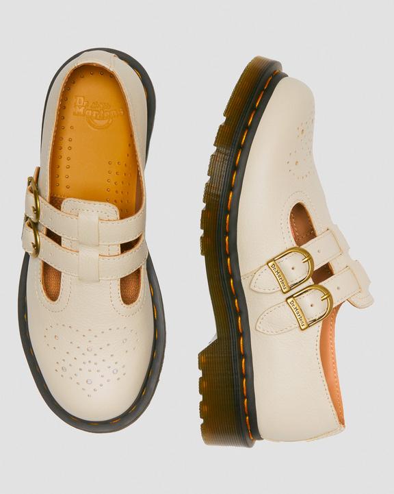 8065 Virginia Leather Mary Jane Shoes Parchment Beige8065 Virginia Leather Mary Jane Shoes Dr. Martens