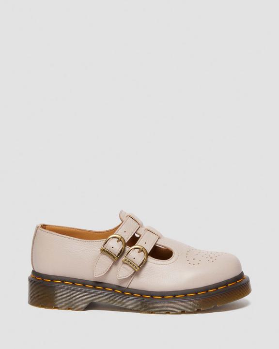 8065 Virginia Leather Mary Jane Shoes Taupe8065 Mary Jane Virginia Leather Shoes Dr. Martens