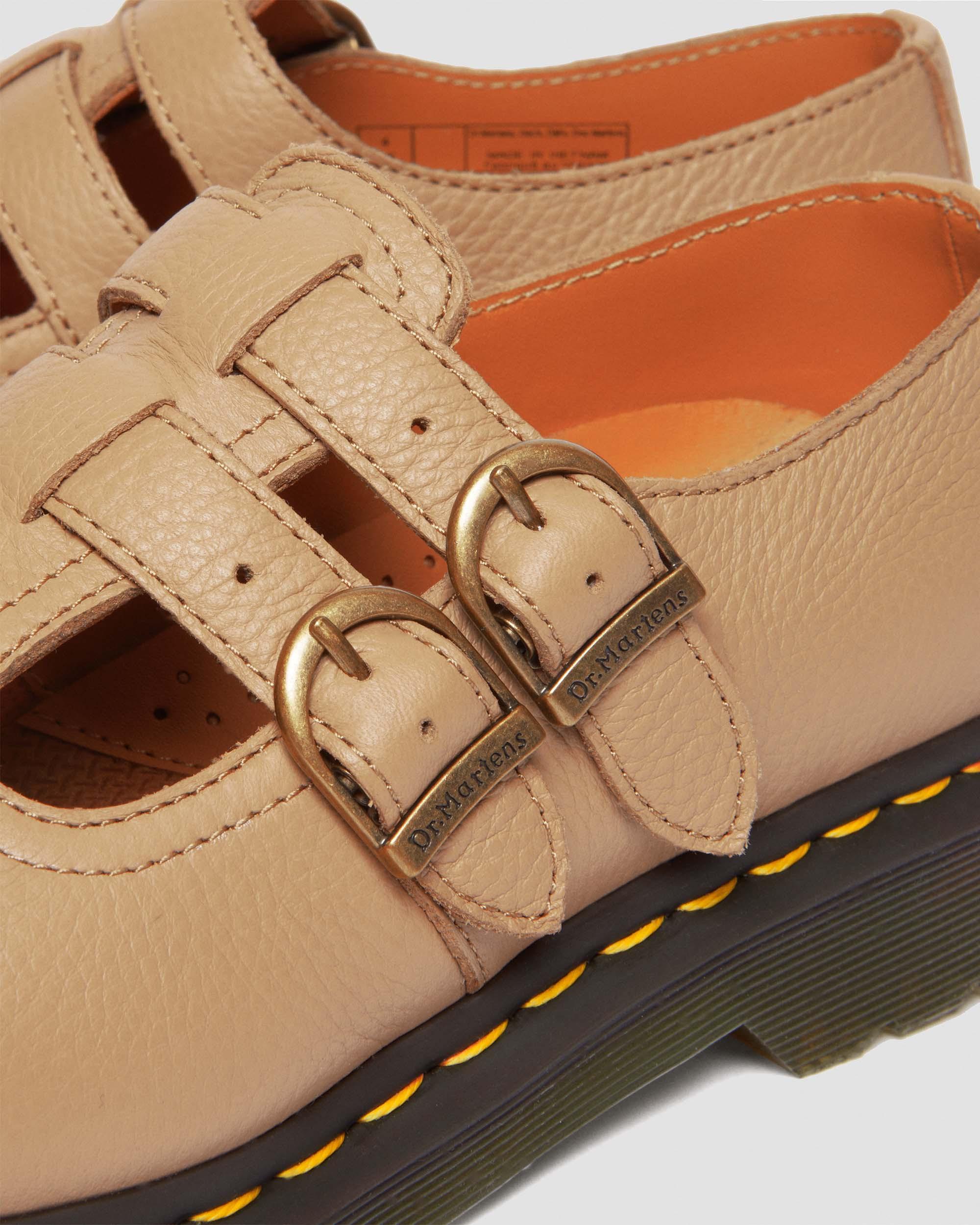 靴 Dr.Martens Mary Jane Shoes Savannah Tan 8065 Mary Jane Virginia Leather Shoes in Savannah Tan | Dr. Martens