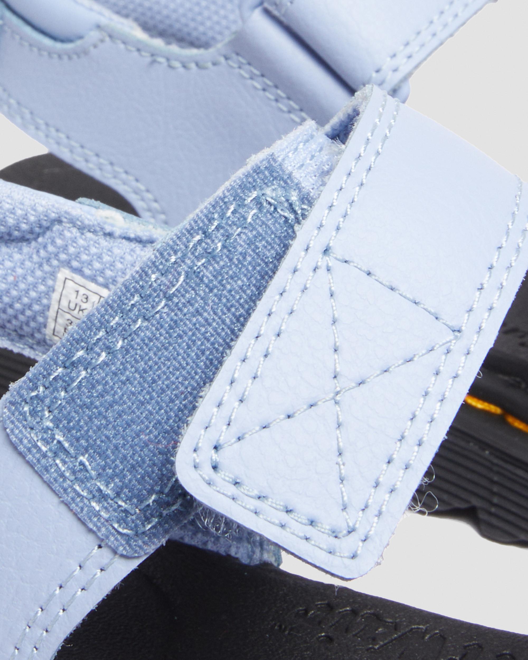 Junior Klaire Athena Leather Strap Velcro Sandals
