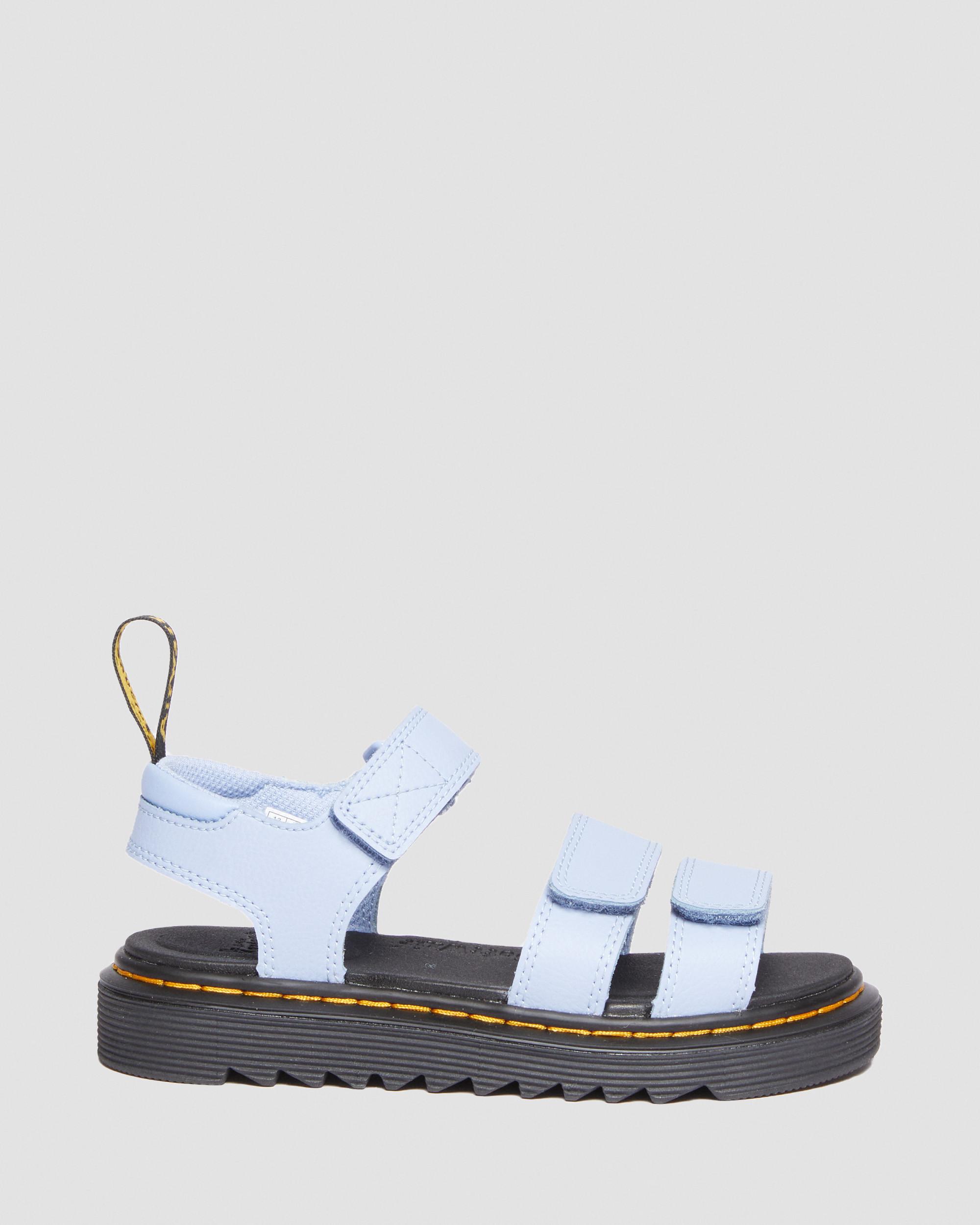 Junior Klaire Athena Leather Strap Velcro Sandals