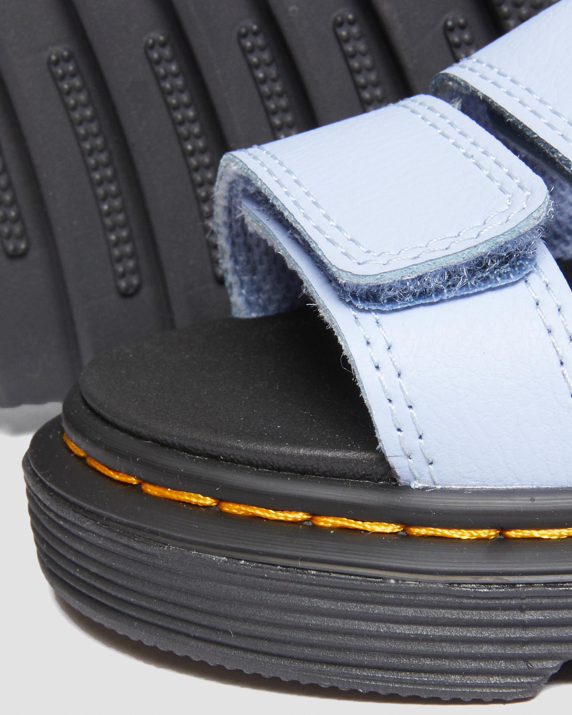 Junior Klaire Athena Leather Strap Velcro Sandals