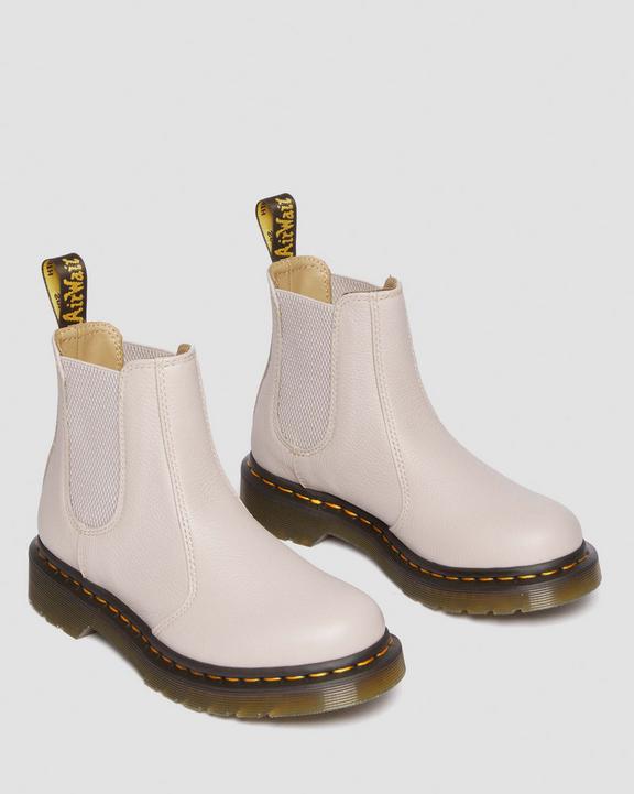 2976 Women's Leather Chelsea Boots in Vintage Taupe | Dr 2976 Women's Leather Chelsea Boots in Vintage Taupe | Dr
