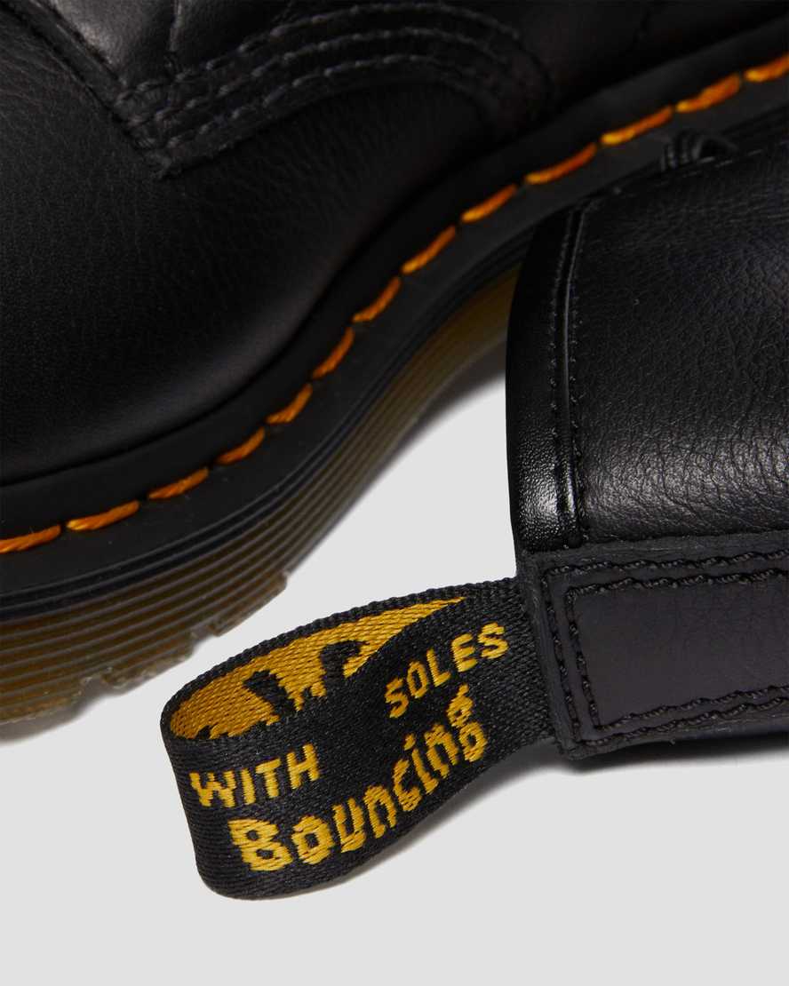 Shop Dr. Martens' 101 Virginia Leather Ankle Boots In Black
