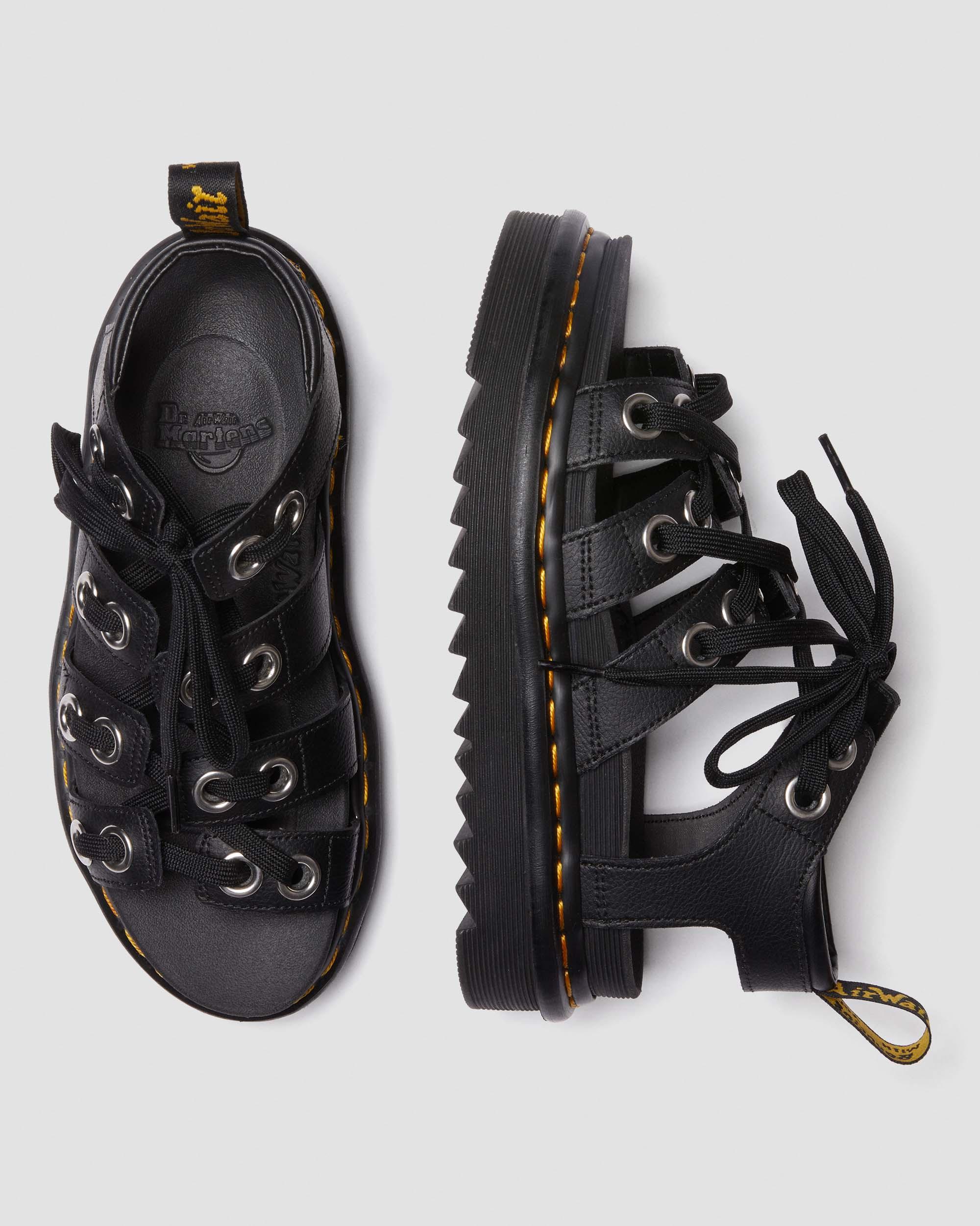 Blaire Hardware Leather Strap Sandals in {{color}} | Dr. Martens™